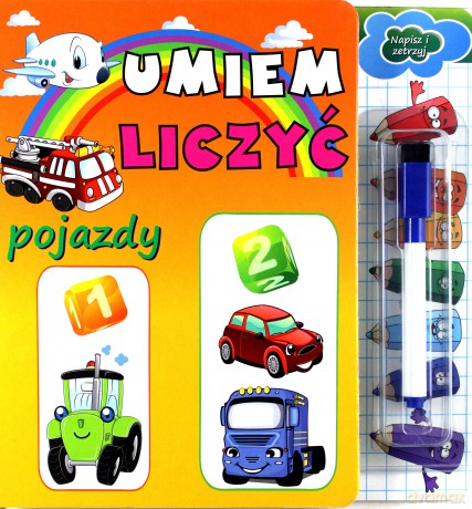 Pojazdy Umiem Liczyć Tw - Anna Wiśniewska [KSIĄŻKA]