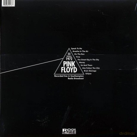 Pink Floyd: Recorded Live In Southampton January 23, 1972 (White) [Winyl]