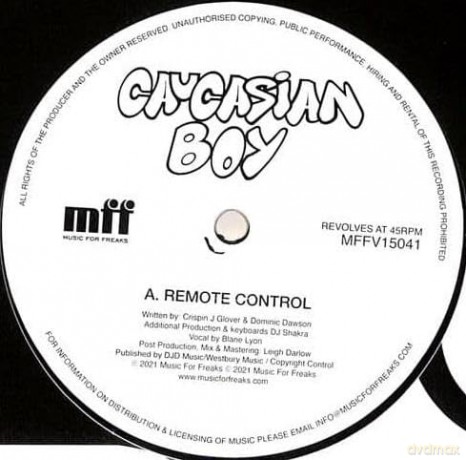 Caucasian Boy: Remote Control Ep [Winyl]