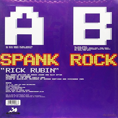 Spank Rock: Rick Rubin [Winyl]