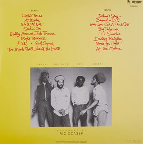 Bad Brains: Rock For Light [Winyl]
