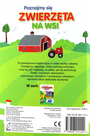 Poznajmy Się Zwierzęta Na Wsi - Opracowanie Zbiorowe [KSIĄŻKA]