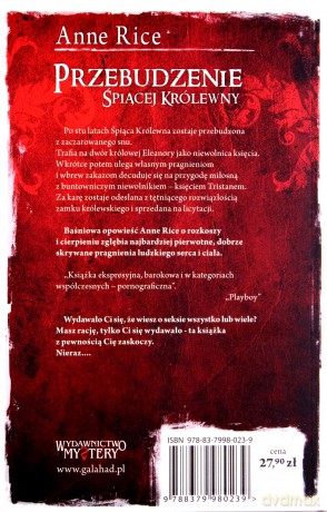 Przebudzenie Śpiącej Królewny - Anne Rice [KSIĄŻKA]