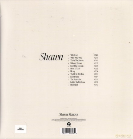 Shawn Mendes: Shawn (Lp Traslucido Rosso + Poster) Esclusiva Discoteca Laziale [Winyl]