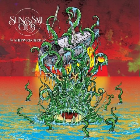 Sun And Sail Club: Shipwrecked (Color In Color Transp. Back. Blob/Splatter Red [Winyl]