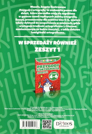 Przygody Z Ortografią Dla Klas 4-6 Zeszyt 2 - Opracowanie Zbiorowe [KSIĄŻKA]