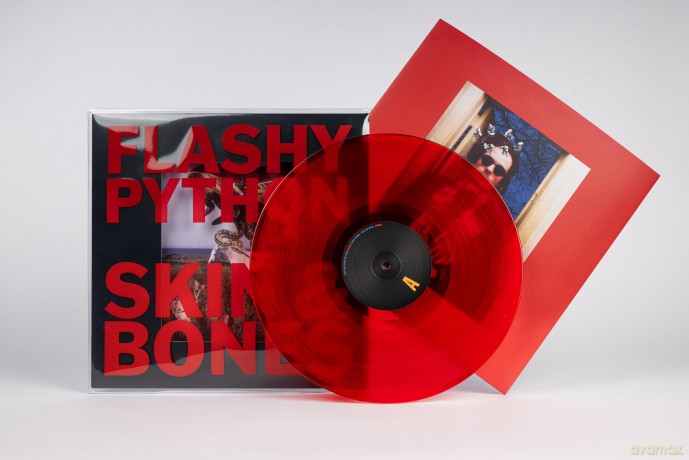 Flashy Python: Skin And Bones (Translucent Rouge - Die Cut Cover Scre [Winyl]