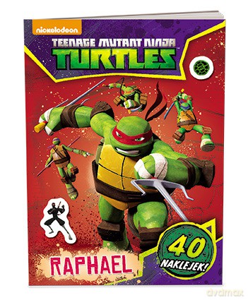 Raphael Turtles Wojownicze Żółwie Ninja - Opracowanie Zbiorowe [KSIĄŻKA]