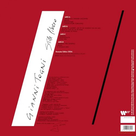 Gianni Togni: Stile Libero [2xWinyl]