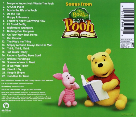 The Book Of Pooh [CD]