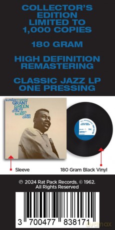 Grant Green: Sunday Mornin' - Black 180 Gr. - Ltd. Ed. [Winyl]
