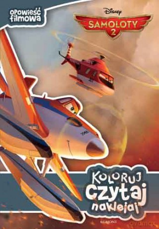 Samoloty 2 Koloruj Czytaj Naklejaj - Opracowanie Zbiorowe [KSIĄŻKA]