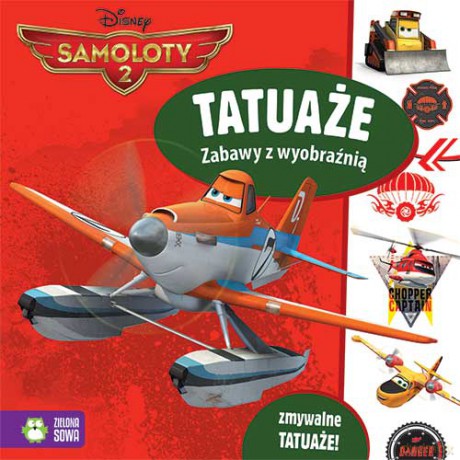 Samoloty 2 Tatuaże Małe - Opracowanie Zbiorowe [KSIĄŻKA]