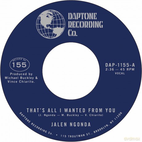 Jalen Ngonda: That's All I Wanted From You B/W So Glad I Found You [Winyl]