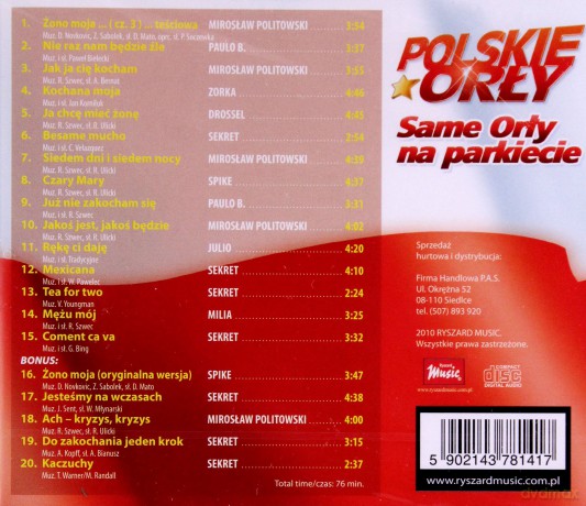 Polskie orły [CD]