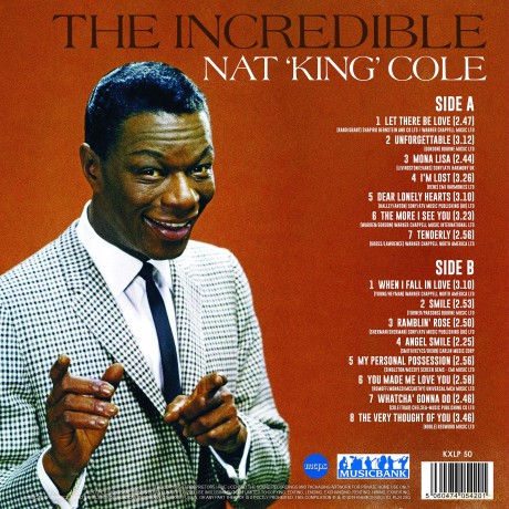 Nat King Cole: The Incredible [Winyl]