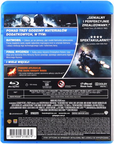 Mroczny Rycerz Powstaje (Premium Collection)  [2xBlu-Ray]
