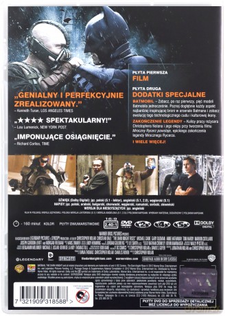 Mroczny Rycerz Powstaje (Premium Collection) [2DVD]
