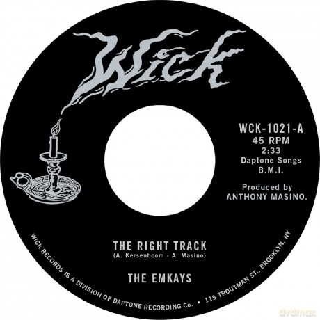 Emkays,The: The Right Track B/W Make It True [Winyl]