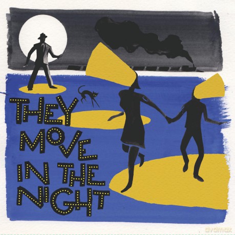 They Move In The Night (Opaque Dark Purple) [Winyl]