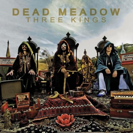 Dead Meadow: Three Kings (3 Color Striped Yell/Oxblood/Blue) [Winyl]