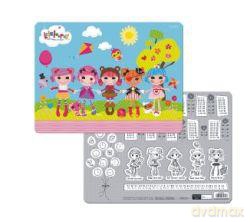 Mata Laminowana 30x40 Cm Lalaloopsy [SZKOŁA]