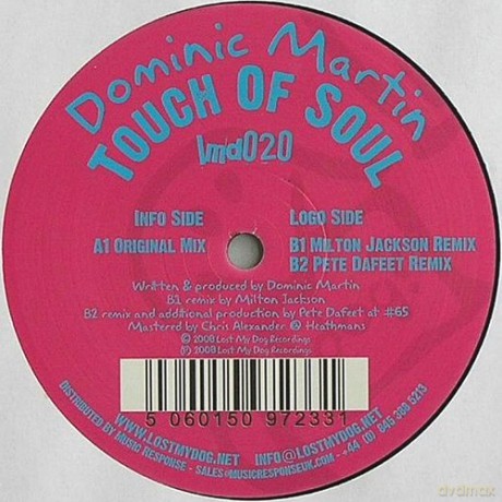 Dominic Martin: Touch Of Soul [Winyl]