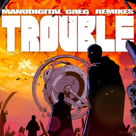 Chinese Man X Trouble: Trouble (Transparent Orange) [Winyl]
