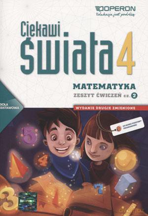 Matematyka Ciekawi Świata Sp Kl.4 Ćwiczenia Cz.2 - Anna Konstantynowicz, Grażyna Ukleja, Adam Konstantynowicz, Małgorzata Pająk, Bożena Kiljańska [KSIĄŻKA]