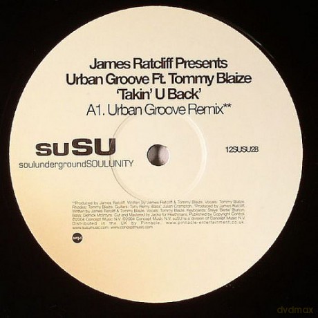 James Ratcliff Feat. Tommy Blaize: Urban Groove Remix [Winyl]