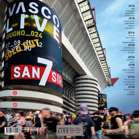 Vasco Rossi: Vasco Live Milano Sansiro [4xWinyl]