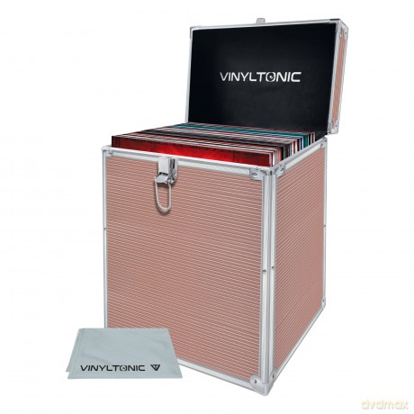 Vinyl Tonic 12" Rose Gold Lp Storage Case With Cloth [Winyl]