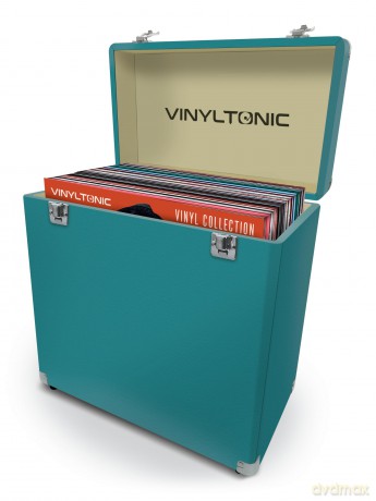 Vinyl Tonic Pu Leather Lp Case Turquoise (With Vt04a) [Winyl]