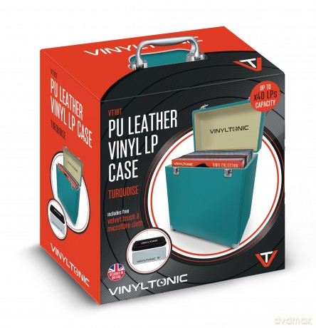Vinyl Tonic Pu Leather Lp Case Turquoise (With Vt04a) [Winyl]
