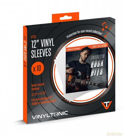 Vinyl Tonic Pvc 12" Sleeve (10 Pack) [Winyl]