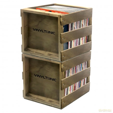 Vinyl Tonic Stackable Lp Crate (Teak) [Winyl]