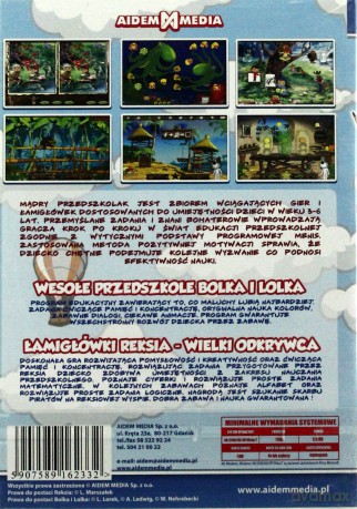 Mądry Przedszkolak. 2 Pełne Wersje Gier. Pc Cd-Rom. - Praca Zbiorowa [GRA]