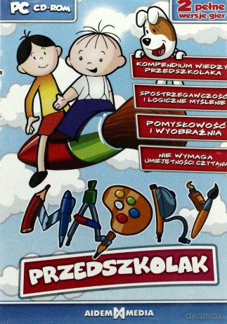 Mądry Przedszkolak. 2 Pełne Wersje Gier. Pc Cd-Rom. - Praca Zbiorowa [GRA]