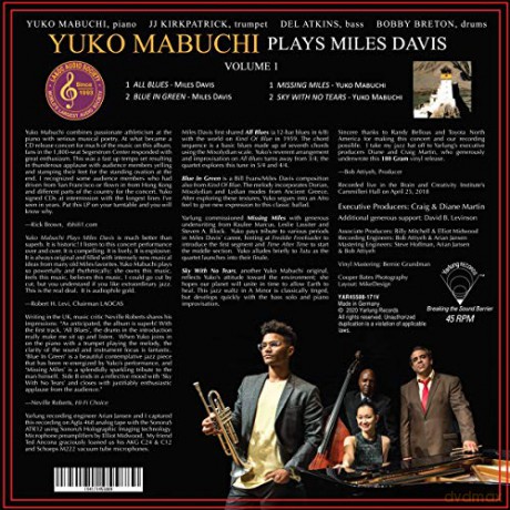 Yuko Mabuchi: Yuko Mabuchi - Plays Miles Davis [Winyl]