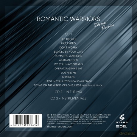 Thomas Anders: Romantic Warriors (digipack) [3CD]