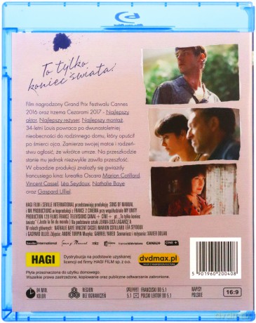 To tylko koniec świata [Blu-Ray]