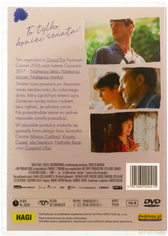 To tylko koniec świata [DVD]