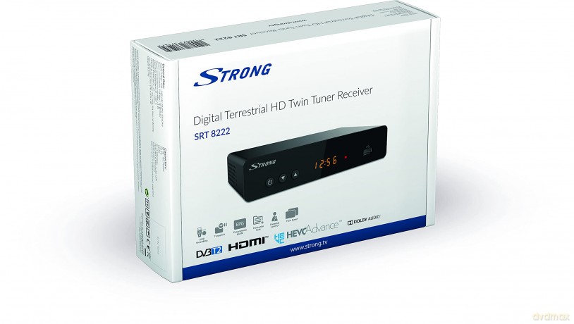 !$Decoder T2 Srt8222 Twin Tuner Pvr