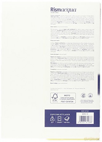 100rismacqua Avorio 90g 21x29 7