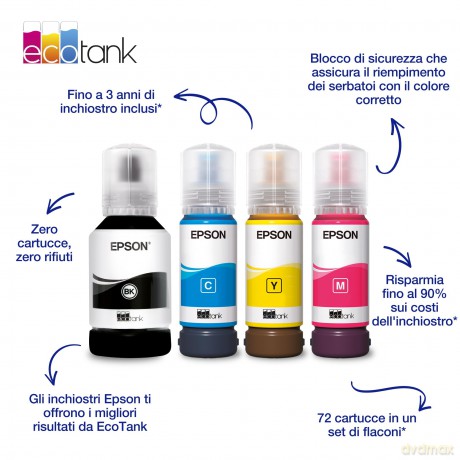 102 Ecotank 4-Colour Multipack (We)