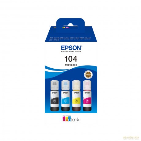 104 Ecotank 4-Colour Multipack