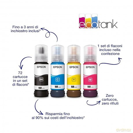 104 Ecotank 4-Colour Multipack