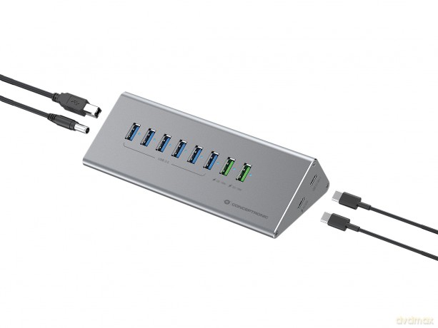 10-In-1 60w Usb 3.0 Hub Charger