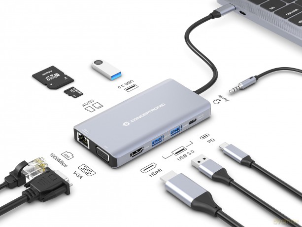 10-In-1 Usb 3.2 Gen 1 Docking St.