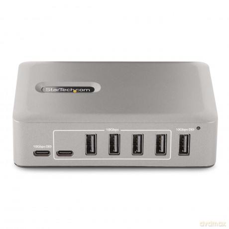 10-Port Usb-C Hub Self-Powered 10gbps